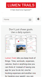 Mobile Screenshot of lumentrails.com